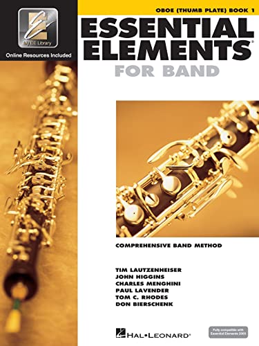 Essential Elements for Band - With My Ee Library + Cd: Thumb Plate Oboe (1)
